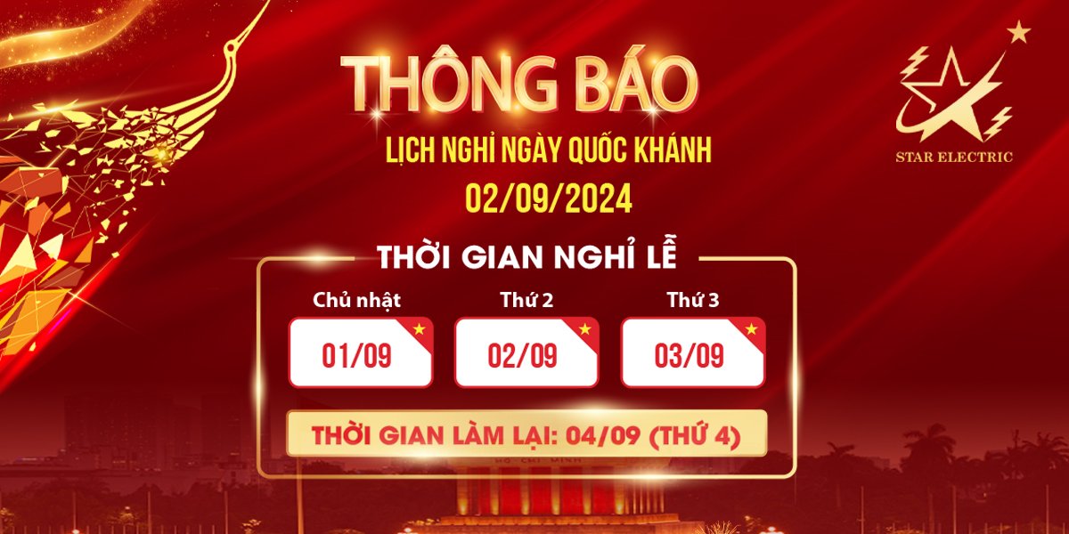 Lịch Nghỉ Lễ Quốc Khánh 2/9/2024