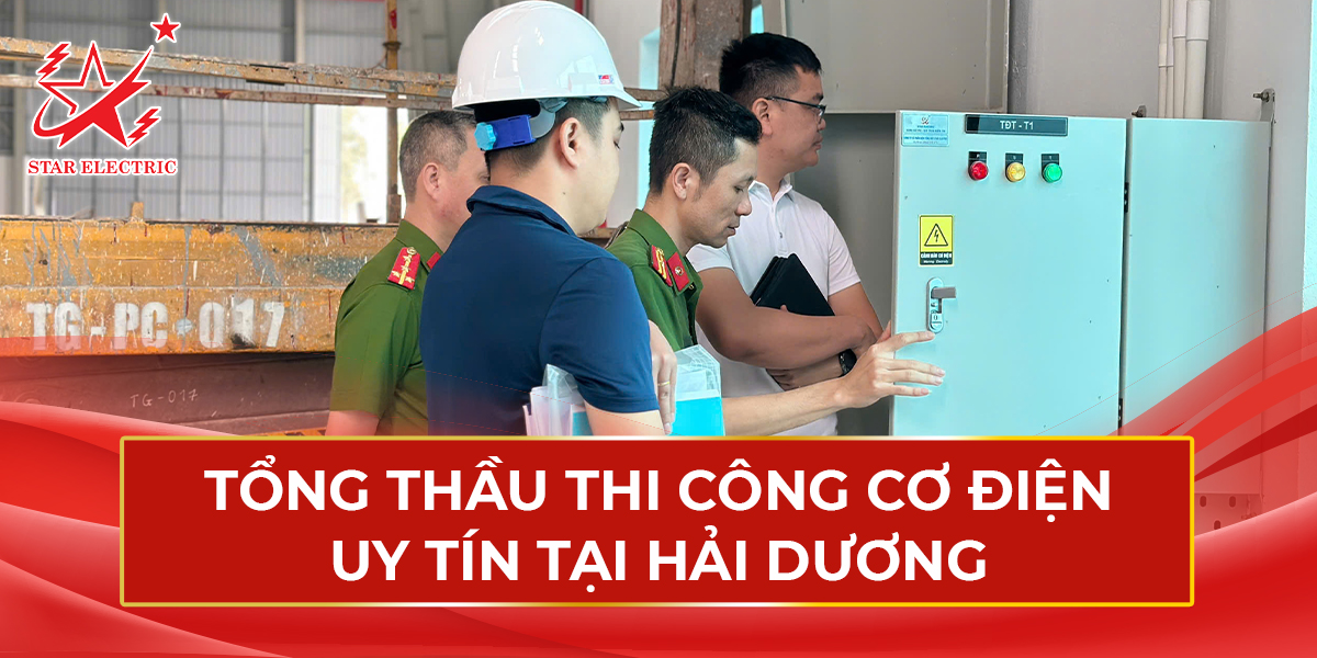 Tổng thầu thi công cơ điện uy tín tại Hải Dương