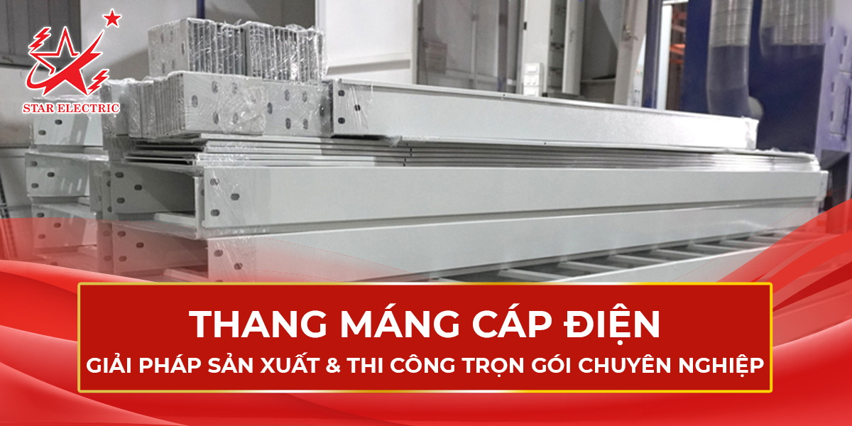 Thang Máng Cáp Điện – Giải Pháp Sản Xuất & Thi Công Trọn Gói Chuyên Nghiệp